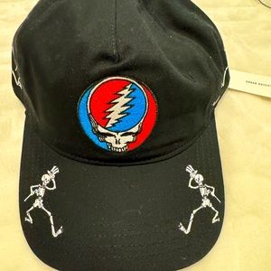 Grateful Dead dancing skeleton hat .brand new,adjustable fit.